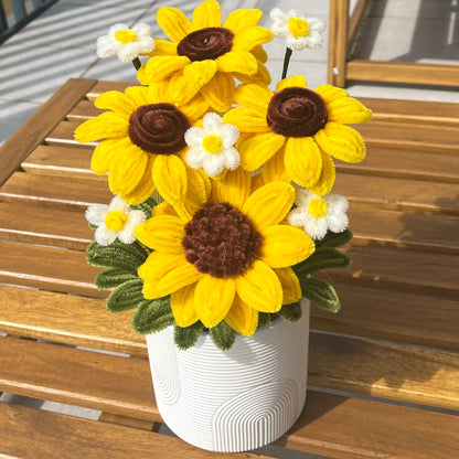Sonnenblumen - Topf