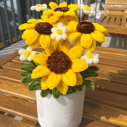 Sonnenblumen - Topf
